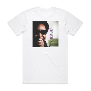 Thalles Na Sala Do Pai Album Cover T-Shirt White Thalles Na Sala Do Pai Album Cover T-Shirt White