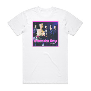 Transvision Vamp Pop Art Album Cover T-Shirt White Transvision Vamp Pop Art Album Cover T-Shirt White