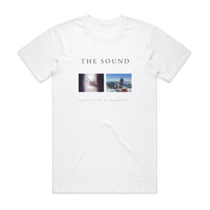 The Sound Shock Of Daylight Heads And Hearts Album Cover T-Shirt White The Sound Shock Of Daylight Heads And Hearts Album Cover T-Shirt White