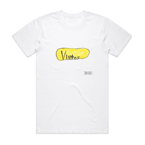 The Dodos Visiter Album Cover T-Shirt White The Dodos Visiter Album Cover T-Shirt White