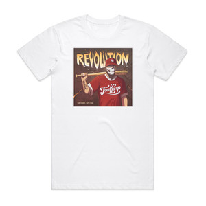 TomKarp Revolution Album Cover T-Shirt White TomKarp Revolution Album Cover T-Shirt White