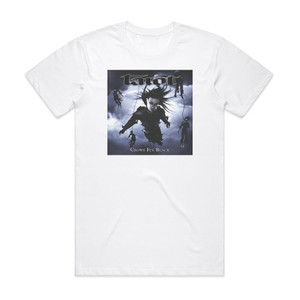 Tarot Crows Fly Black Album Cover T-Shirt White Tarot Crows Fly Black Album Cover T-Shirt White