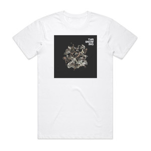 Throwing Snow Avarice Album Cover T-Shirt White Throwing Snow Avarice Album Cover T-Shirt White