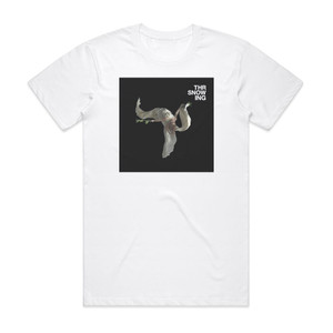 Throwing Snow Pathfinder Album Cover T-Shirt White Throwing Snow Pathfinder Album Cover T-Shirt White