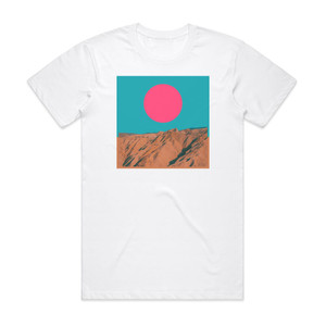 Tycho Pink Blue Rac Mix Album Cover T-Shirt White Tycho Pink Blue Rac Mix Album Cover T-Shirt White