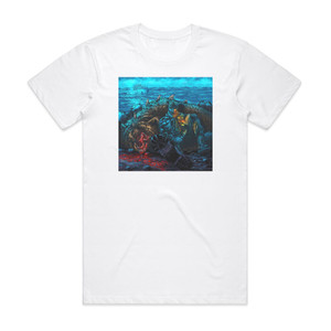 Trawler Beyond The North Ice And Death Album Cover T-Shirt White Trawler Beyond The North Ice And Death Album Cover T-Shirt White
