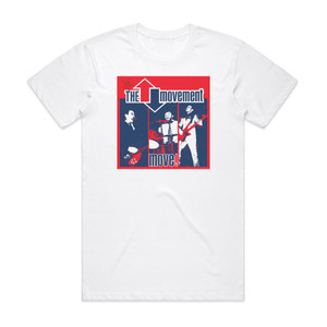 The Movement_temp_1 Move Album Cover T-Shirt White