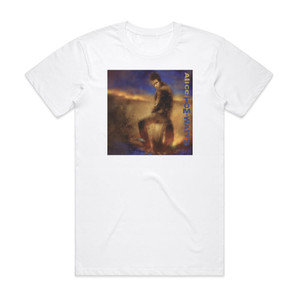 Tom Waits Alice Album Cover T-Shirt White Tom Waits Alice Album Cover T-Shirt White