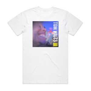 Tom Waits Bad As Me Album Cover T-Shirt White Tom Waits Bad As Me Album Cover T-Shirt White