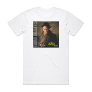 Tom Waits Glitter And Doom Live Album Cover T-Shirt White Tom Waits Glitter And Doom Live Album Cover T-Shirt White