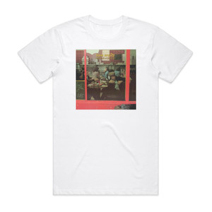 Tom Waits Nighthawks At The Diner Album Cover T-Shirt White Tom Waits Nighthawks At The Diner Album Cover T-Shirt White