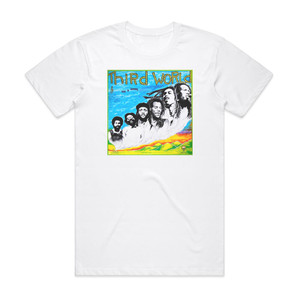 Third World Arise In Harmony Album Cover T-Shirt White Third World Arise In Harmony Album Cover T-Shirt White