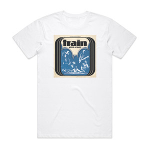Train Alive At Last Album Cover T-Shirt White Train Alive At Last Album Cover T-Shirt White
