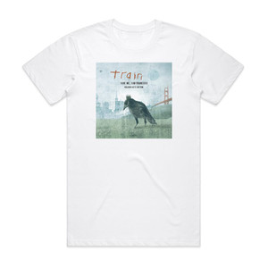 Train Save Me San Francisco 1 Album Cover T-Shirt White Train Save Me San Francisco 1 Album Cover T-Shirt White