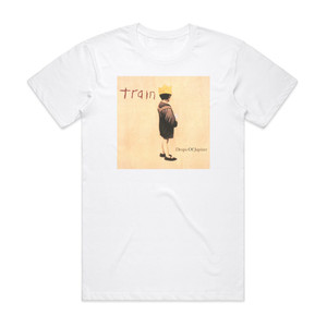 Train Drops Of Jupiter 1 Album Cover T-Shirt White