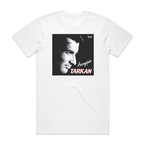 Tarkan Aacayipsin Album Cover T-Shirt White Tarkan Aacayipsin Album Cover T-Shirt White