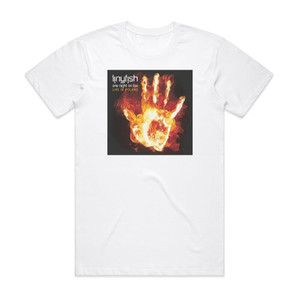 Tinyfish One Night On Fire Live In Poland Album Cover T-Shirt White