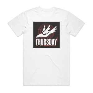 Thursday Kill The House Lights Album Cover T-Shirt White Thursday Kill The House Lights Album Cover T-Shirt White
