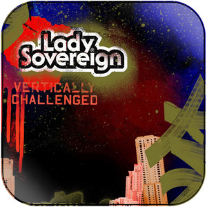 Lady Sovereign Vertically Challenged Album Cover Sticker Lady Sovereign Vertically Challenged Album Cover Sticker