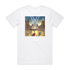 The Fierce and The Dead The Euphoric Album Cover T-Shirt White The Fierce and The Dead The Euphoric Album Cover T-Shirt White