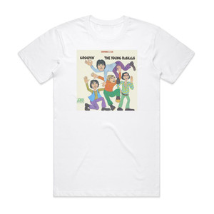 The Young Rascals Groovin Album Cover T-Shirt White The Young Rascals Groovin Album Cover T-Shirt White