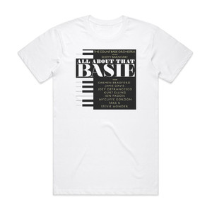 The Count Basie Orchestra All About That Basie Album Cover T-Shirt White