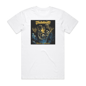 Tombstoner Descent To Madness Album Cover T-Shirt White