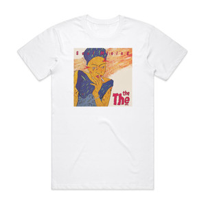 The The Soul Mining 1 Album Cover T-Shirt White The The Soul Mining 1 Album Cover T-Shirt White