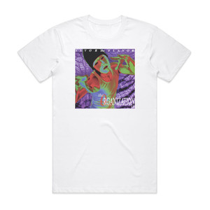 The Organization Savor The Flavor 1 Album Cover T-Shirt White The Organization Savor The Flavor 1 Album Cover T-Shirt White