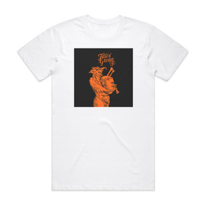 Titus Groan Titus Groan Album Cover T-Shirt White Titus Groan Titus Groan Album Cover T-Shirt White