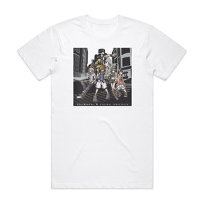 Takeharu Ishimoto Original Soundtrack Album Cover T-Shirt White Takeharu Ishimoto Original Soundtrack Album Cover T-Shirt White
