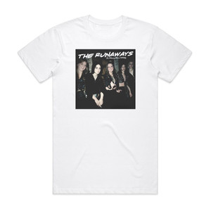 The Runaways The Mercury Albums Anthology Album Cover T-Shirt White The Runaways The Mercury Albums Anthology Album Cover T-Shirt White