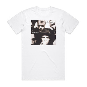 Then Jerico The Big Area Album Cover T-Shirt White Then Jerico The Big Area Album Cover T-Shirt White