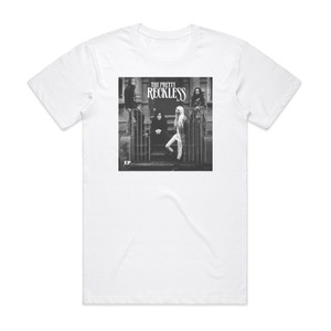 The Pretty Reckless Ep Album Cover T-Shirt White The Pretty Reckless Ep Album Cover T-Shirt White