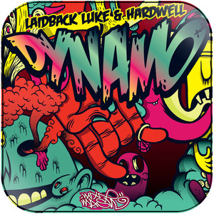 Laidback Luke Dynamo Album Cover Sticker Laidback Luke Dynamo Album Cover Sticker