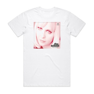 The School Loveless Unbeliever Album Cover T-Shirt White The School Loveless Unbeliever Album Cover T-Shirt White