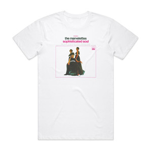 The Marvelettes Sophisticated Soul Album Cover T-Shirt White