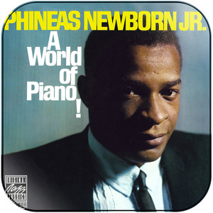 Phineas Newborn Jr A World Of Piano Album Cover Sticker Phineas Newborn Jr A World Of Piano Album Cover Sticker