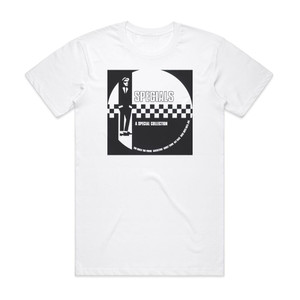 The Specials A Special Collection Album Cover T-Shirt White The Specials A Special Collection Album Cover T-Shirt White