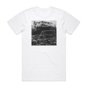 Trauma As The World Dies Album Cover T-Shirt White Trauma As The World Dies Album Cover T-Shirt White