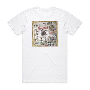 The Tubes Wild In London Album Cover T-Shirt White The Tubes Wild In London Album Cover T-Shirt White