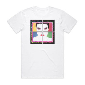 The Motels All Four One Album Cover T-Shirt White The Motels All Four One Album Cover T-Shirt White