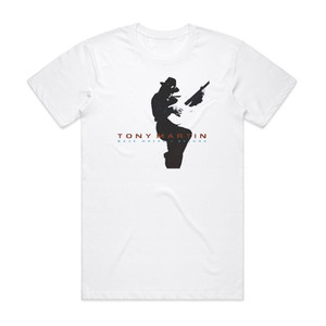 Tony Martin Back Where I Belong Album Cover T-Shirt White Tony Martin Back Where I Belong Album Cover T-Shirt White