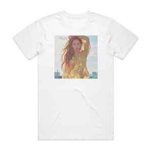 Taeyeon Stay Album Cover T-Shirt White Taeyeon Stay Album Cover T-Shirt White