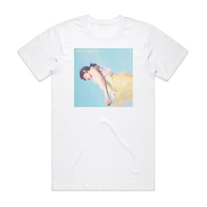Taeyeon My Voice Album Cover T-Shirt White Taeyeon My Voice Album Cover T-Shirt White
