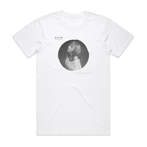 Taeyeon Rain Album Cover T-Shirt White