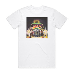 Taxi Taxi Album Cover T-Shirt White Taxi Taxi Album Cover T-Shirt White