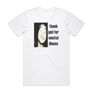 The Brian Jonestown Massacre Thank God For Mental Illness Album Cover T-Shirt White The Brian Jonestown Massacre Thank God For Mental Illness Album Cover T-Shirt White