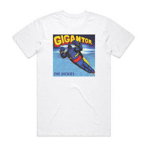 The Dickies Gigantor Album Cover T-Shirt White The Dickies Gigantor Album Cover T-Shirt White