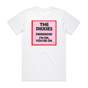 The Dickies Paranoid Album Cover T-Shirt White